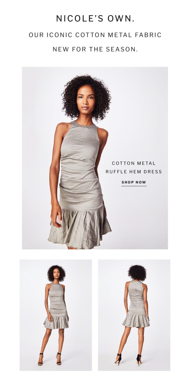 The Cotton Metal D-Ring Dress