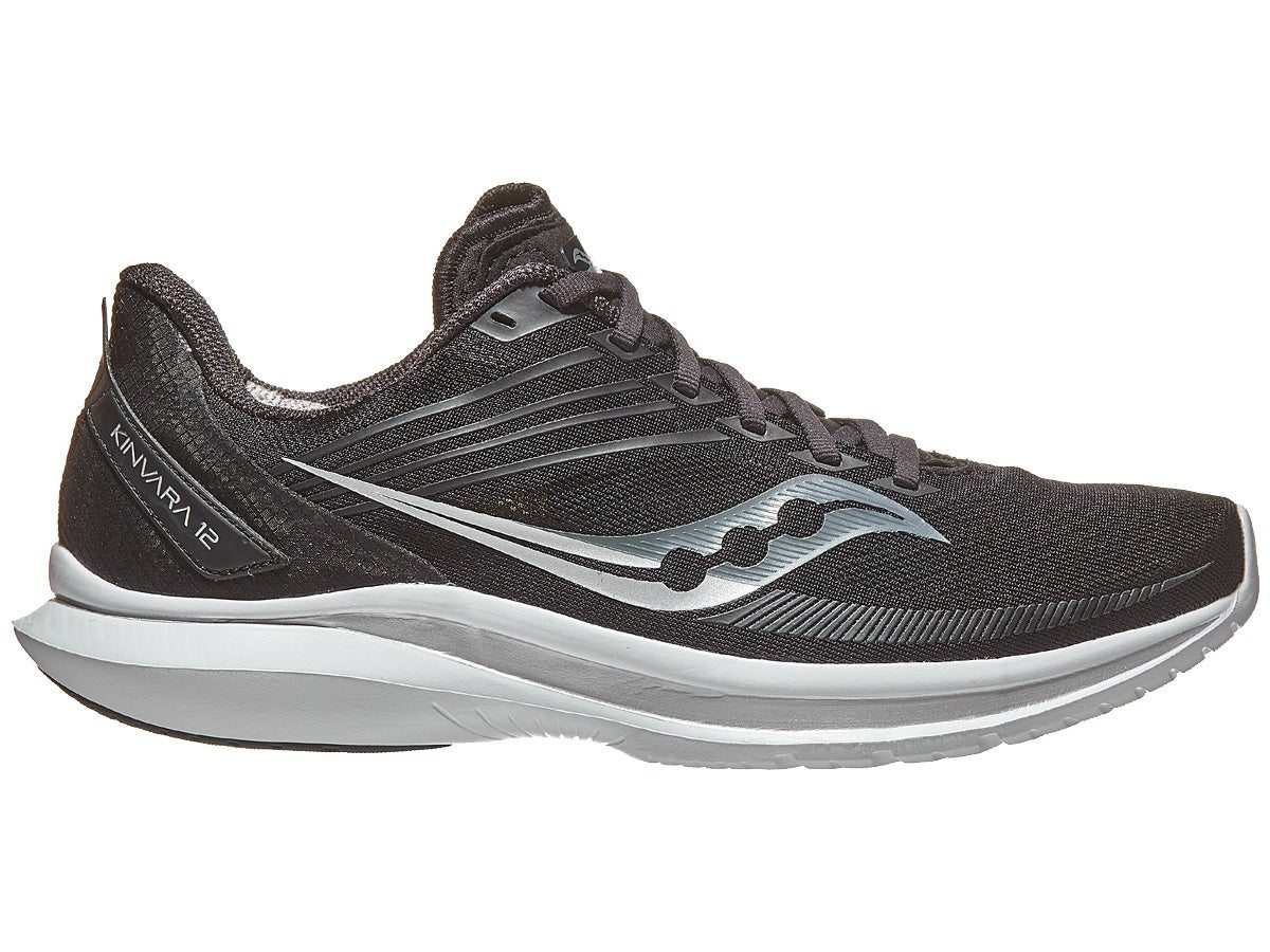 Saucony Kinvara 12 Men's Shoes Black/Silver