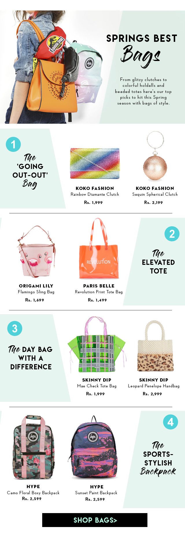 koovs sling bags