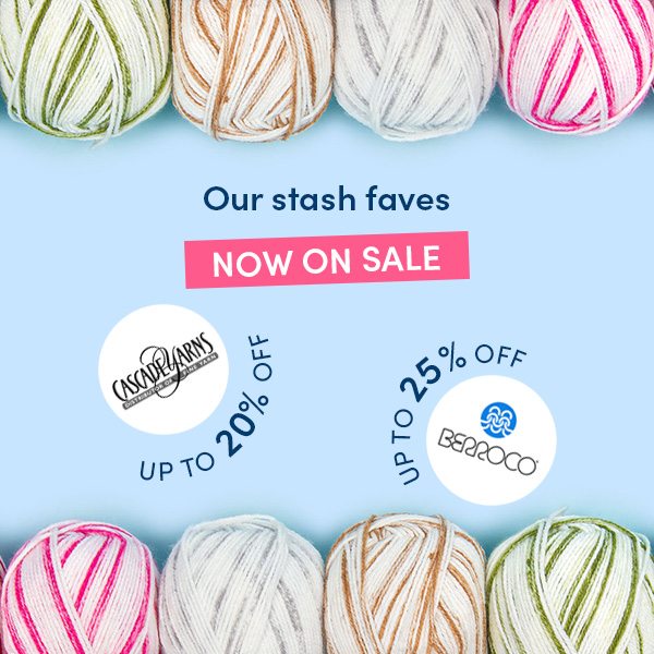 Our stash faves now ON SALE!