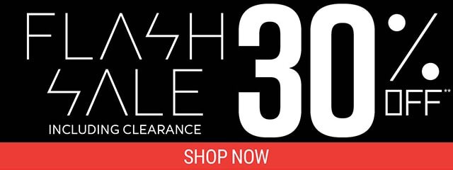 Flash Sale 30% off