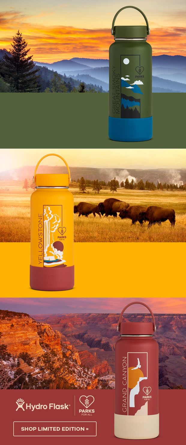 national park foundation hydro flask