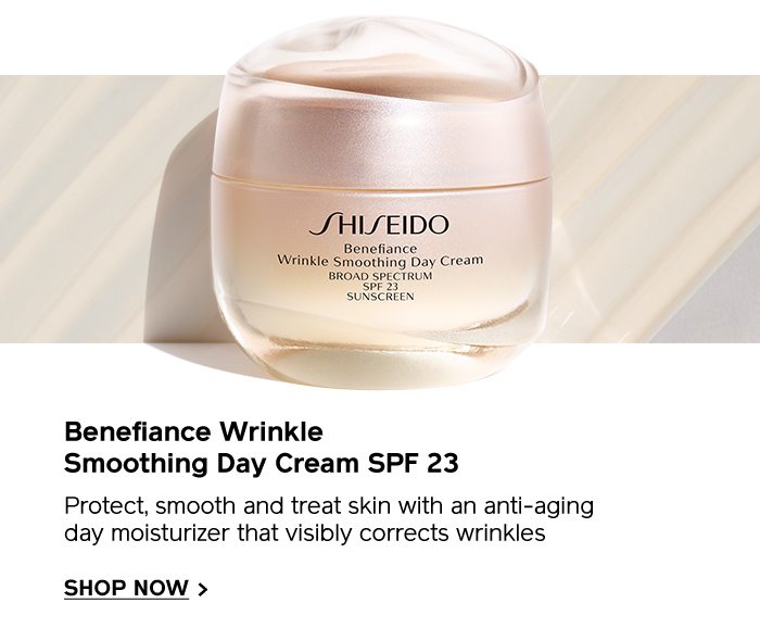 Shop Benefiance Wrinkle Smoothing Day Cream SPF 23. Protect, smooth and treat skin with an anti-aging day moisturizer that visibly corrects wrinkles