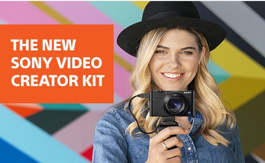 THE NEW SONY VIDEO CREATOR KIT