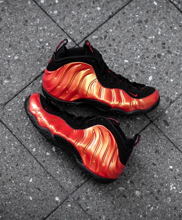 AIR FOAMPOSITE ONE 'HABANERO RED'