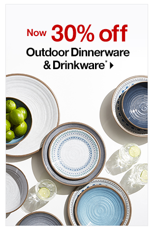 Outdoor Dinnerware and Drinkware