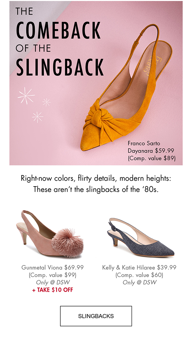 SLINGBACKS