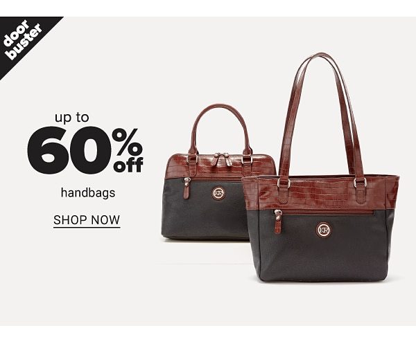 Up to 60% off Handbags - Shop Now