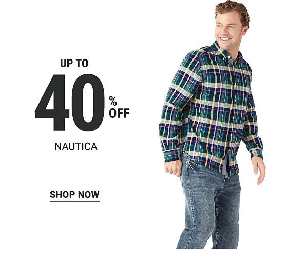 Up to 40% off Nautica. Shop Now.