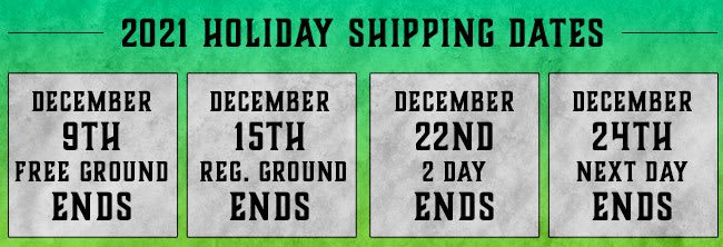 Shipping Dates