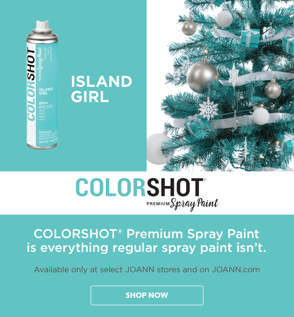 Colorshot Premium Spray Paint. SHOP NOW.