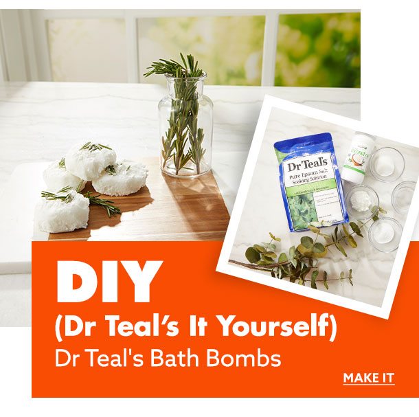 DIY Dr Teals Bath Bombs
