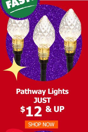 Pathway Lights Just $12 & Up