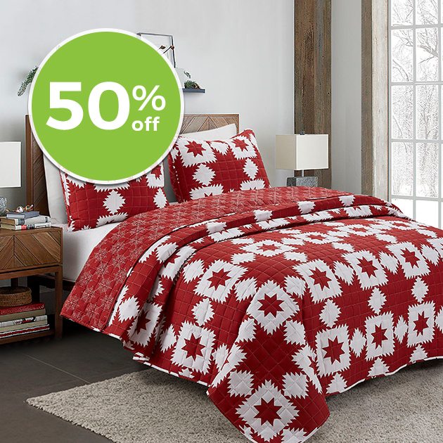 Reversible Holiday Quilts - 50% off