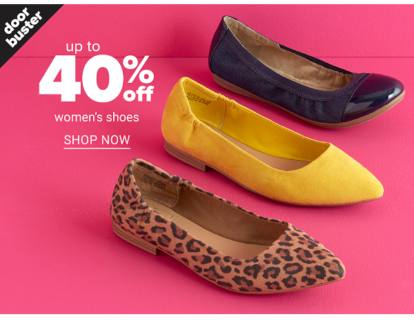 Up to 40% Off Women's Shoes - Shop Now