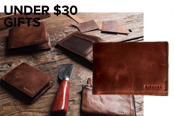 Shop Under 30 - Handcrafted Slim Leather Wallet