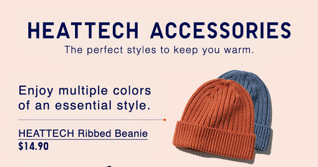 PDP6 - HEATTECH RIBBED BEANIE