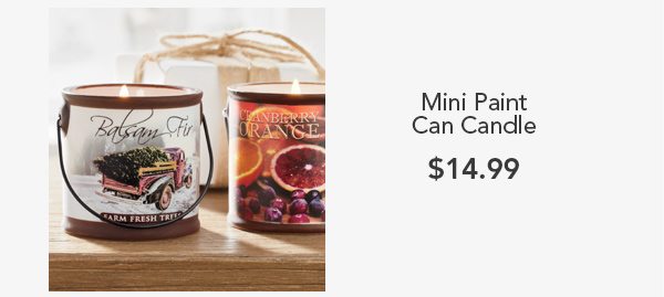 Mini Paint Can Candle