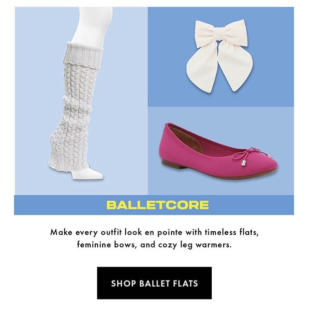 SHOP BALLET FLATS