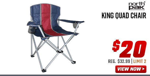 north pak king quad chair