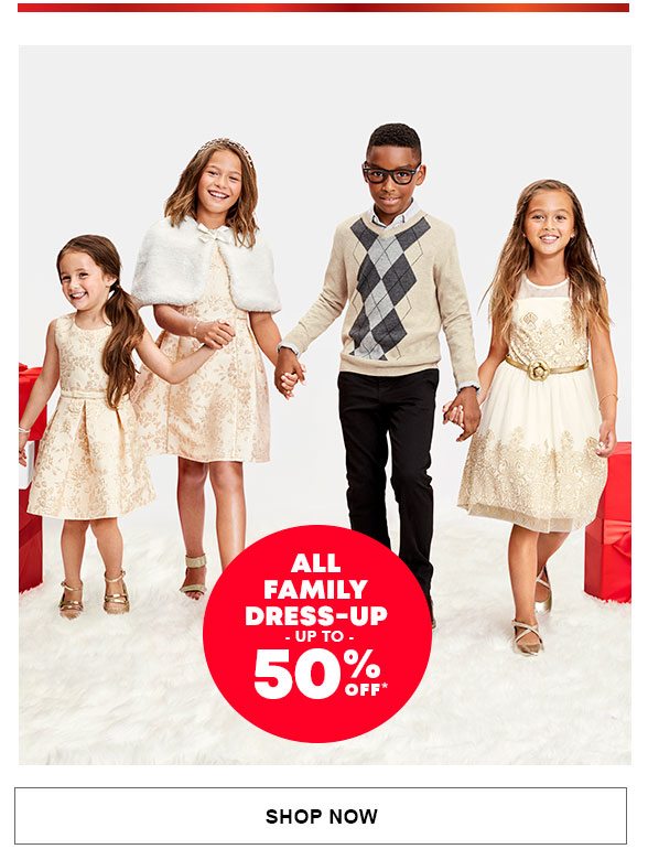 All Family Dress Up - Up to 50% Off