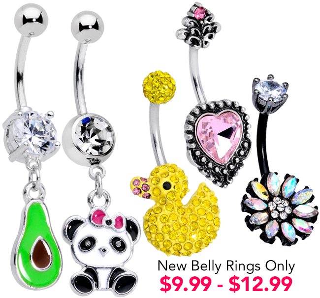Shop New Belly Rings >