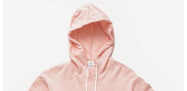 Pusheen Pastel Pink Cropped Hoodie