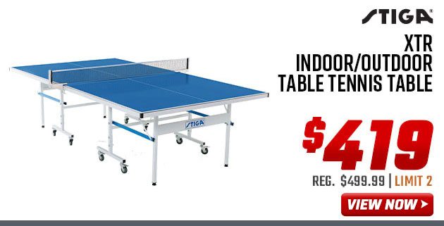 Stiga XTR Indoor/Outdoor Table Tennis Table