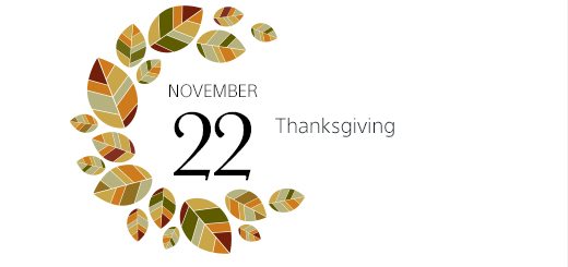 Enjoy Turkey Day | NOVEMBER 22 | Thanksgiving