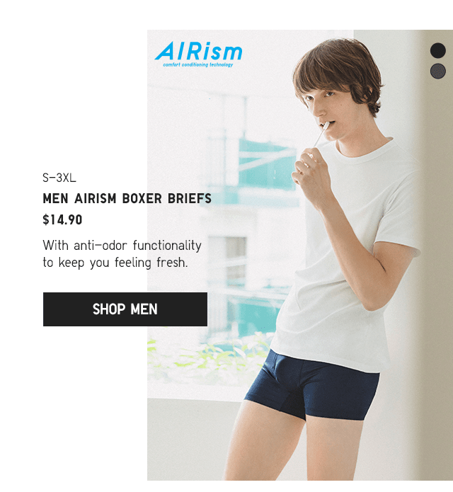 PDP4 - MEN AIRISM BOXER BRIEFS