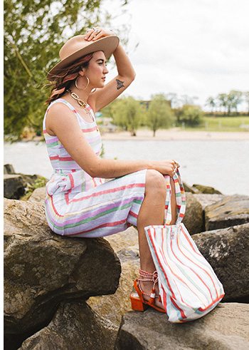 Multi Stripe Jumpsuit, Shop Now