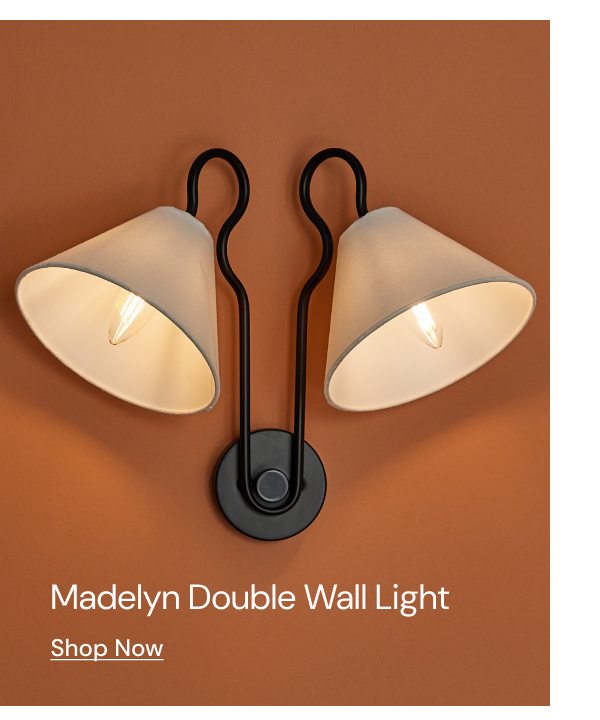 Madelyn Double Wall Light