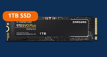 SAMSUNG 970 EVO PLUS 1TB M.2 2280 SSD