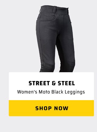 Street & Steel Women's Black Leggings