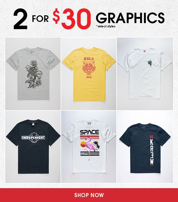 2 For $30 Graphics