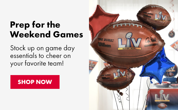 Prep For the Weekend Games | Stock up on game day essentials to cheer on your favorite team! | SHOP NOW