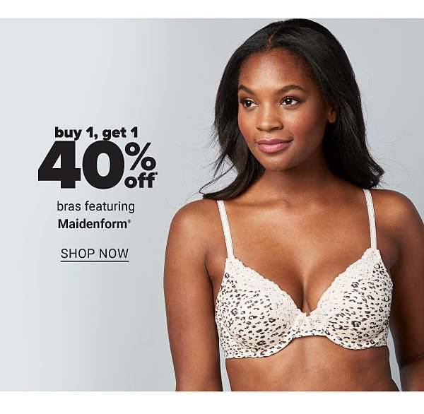 Buy 1 get 1 40% off bras featuring Maidenform - Shop now