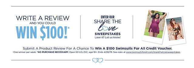 Enter Our Share The Love Sweepstakes