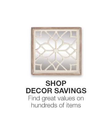 Shop decor savings