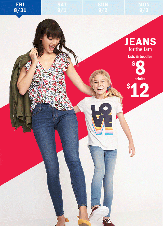 Jeans for the fam