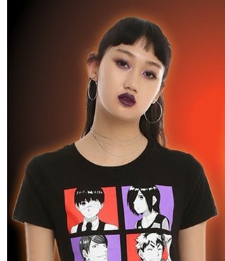 Character Grid Tee In Select Stores