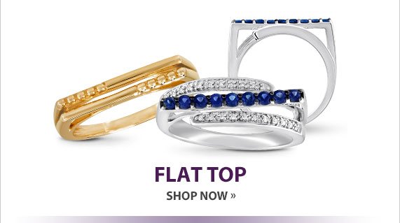 Flat Top Rings