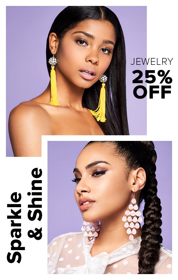 Shop Jewelry 25% Off
