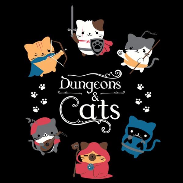 http://www.teefury.com/dungeons-cats