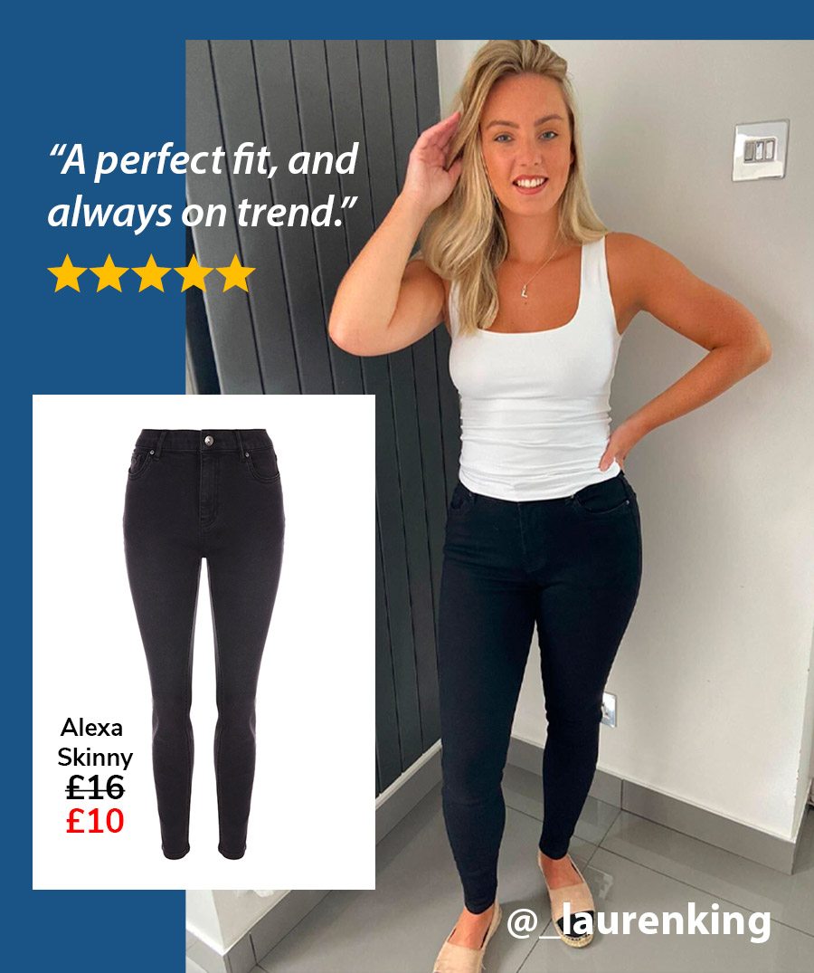 Black Alexa Jeans