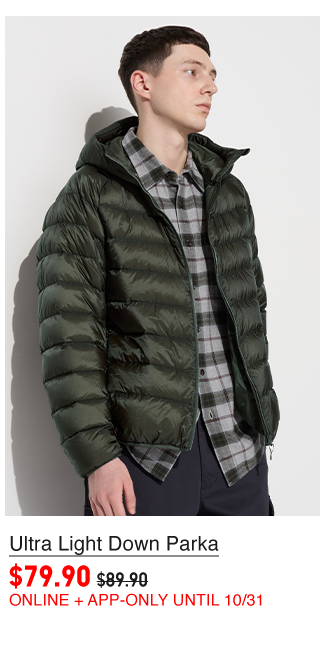 PDP6 - MEN ULTRA LIGHT DOWN PARKA