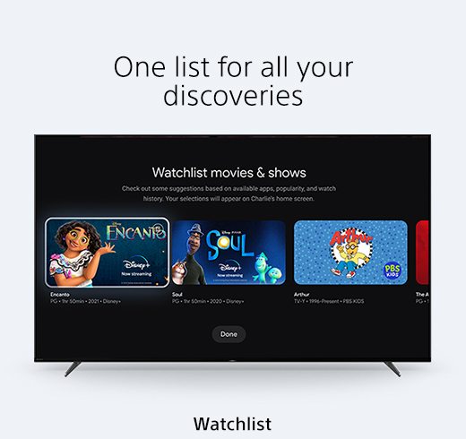 One list for all your discoveries | Watchlist