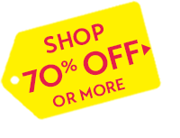 Shop 70% off or more