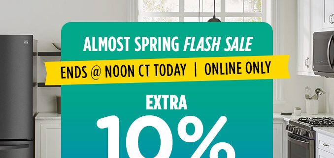 ALMOST SPRING FLASH SALE - ENDS @ NOON CT TODAY