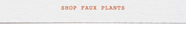 Shop Faux Plants.